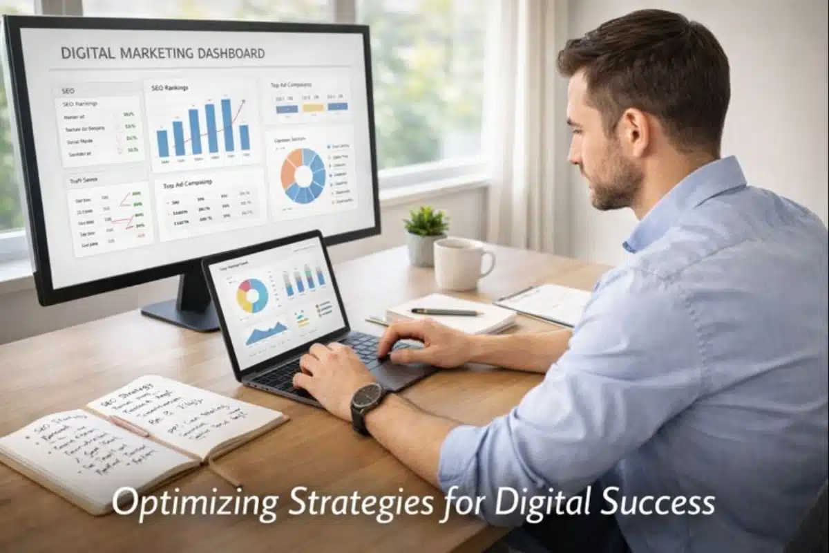 digital marketing dashboard